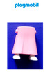 [NEU] Playmobil Ersatzteilfigur rosa/lachs Damenrock mit weißen Schuhen