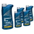 5x1L Mannol Kompressoröl Kompressor Öl ISO 46 VG VDL Kompressorenöl