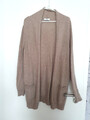 Peter Hahn Strickjacke Gr. 46, real Gr. 44, reine Schurwolle, beige