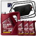 ÖLWECHSEL SET 5HP19 5-GANG AUTOMATIKGETRIEBE ÖLFILTER + 7L ATF ÖL für AUDI A4 A6