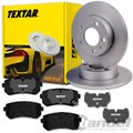 TEXTAR BREMSSCHEIBEN 262mm + BELÄGE HINTEN passend für KIA RIO 2 YB