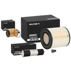 RIDEX Filterset Inspektionspaket Filtersatz für AUDI A6 Avant (4F5, C6)