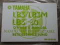 Yamaha LB3 M LB3 80  1977  Betriebsanleitung Bedienungsanleitung Handbuch