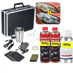 800g+800g+800g Scheinwerfer Profi Aufbereitung Set/Bedampfen/Reparatur/Bedampfer
