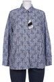 Peter Hahn Bluse Damen Oberteil Hemd Hemdbluse Gr. EU 48 Baumwolle Blau #ytmk9sa