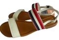 s.Oliver Sandale Sandalette Damen Weiß bunt Gr. 41 NEU (131)