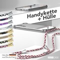 Handy Hülle mit Band Kette Umhängehülle Kordel Handykette Case Cover Schutzhülle