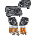 Scheinwerfer + Blinker Set für VW Polo 6N2 Bj. 10.99-10.01 H7+H1 für elektr. LWR