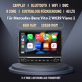 Carplay Android 13 Für Benz Vito 2 W639 Viano 2 2003- 2015 Autoradio GPS Navi BT