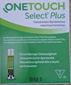 50 Stück One Touch Select Plus Blutzuckerteststreifen NEU/OVP 10/2024