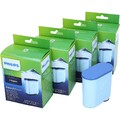 4x Philips Wasserfilter AquaClean für Kaffeemaschine CA6903/10 421946039401