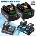 18V 6000mAh Akku Für Makita BL1850 BL1830 BL1860B 6,0Ah Batterie / Ladegerät