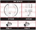 REMSA Bremsensatz Trommelbremse Super Precision Kit SPK 3718.01 für FIAT DUCATO