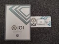 Loser Diamant mit IGI Zertifikat im Birnen Schliff Pear Cut 