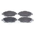 1x Bremsbelagsatz, Scheibenbremse OPTIMAL BP-12160 passend für TOYOTA