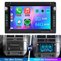 Android14 Für Passat B5 T4 VW Polo 9N Golf 4 CarPlay Autoradio KAM 64G GPS Navi