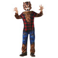 KINDER WERWOLF KOSTÜM & MASKE / Halloween Karneval Jungen Horror Monster Untier