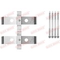 ORIGINAL® Quick Brake 109-1876 Zubehörsatz, Scheibenbremsbelag Vorne passend