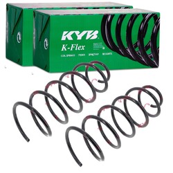 2X KYB K-FLEX FAHRWERKSFEDERN VORNE PASSEND FÜR VOLVO S60 LINKS+RECHTS