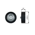 Gates T36458 Umlenk-/Führungsrolle, Keilrippenriemen für HYUNDAI KIA Riementrieb
