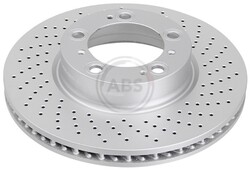 1x Bremsscheibe BESCHICHTET A.B.S. 17071 für PORSCHE 986 BOXSTER CAYMAN 996 911