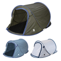 Camping Pop Up Wurfzelt - 2 Größen / 3 Farben - Festival Trekking Strand Zelt