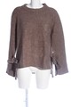 ZARA KNIT Rollkragenpullover Damen Pullover Gr. DE 36 braun Casual-Look