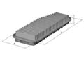MAHLE Luftfilter Für TOYOTA Previa Rav 4 II 1780128010