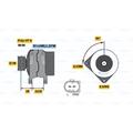 BOSCH Generator Lichtmaschine 70A 14V für VW Golf IV Audi A3 Skoda Fabia II