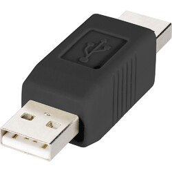 Renkforce USB 2.0 Adapter [1x USB 2.0 Stecker A - 1x USB 2.0 Stecker A] rf-us...