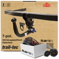 Für Transit Connect Typ V408 Hook Anhängerkupplung abnehmbar & 7poliger E-Satz