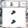 2x ORIGINAL® Bosch Sensor, Ladedruck für Mercedes-Benz C-Class C-Class T-model