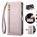 Leder Handy Hülle mit Handykette Für Samsung S25 Edge S24 S23 Ultra A56 A16 A55
