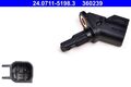 ATE Sensor Radrehzahl Vorn Links Volvo, Mazda 24.0711-5198.3