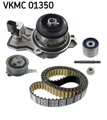 Wasserpumpe + Zahnriemensatz SKF VKMC 01350 für VW POLO 5 6R1 6C1 Van 6R TDI A1