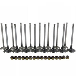 8x Einlass +8x Auslassventil VW Audi 1.8 2.0 TFSI FSI TSI 06D109611T 06D109601M