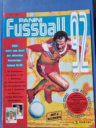 Panini Fussball 92 Leeralbum mit Starterset