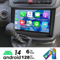 Android 13 GPS Autoradio 6+128GB 4G Carplay Für Benz W639 Vito Viano W906 W169