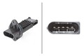 Hella 8ET 358 095-111 Luftmassenmesser für MERCEDES-BENZ Gemischaufbereitung