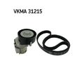 1x Keilrippenriemensatz SKF VKMA 31215 passend für AUDI BMW SEAT SKODA VW
