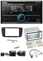 Kenwood CD 2DIN DAB USB Lenkrad Bluetooth Autoradio für Seat Ibiza ab 08 nitschw