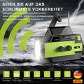 Solar Radio Handkurbel Handy Ladegerät Notfall Radio AM/FM USB LED Taschenlampe