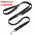 Control Dog Lead Leash Adjustable Training Lead Double Ended 8ft Police Style
