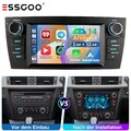 Für BMW E90 E91 E92 E93 Android 14 Autoradio CarPlay 2+32G GPS Nav RDS Bluetooth