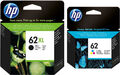 HP 62 HP 62 XL Drucker Patronen Original Multipack Set Tinte Einzelne Farben OVP