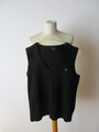 Gant Herren  Pullunder  Gr. XL schwarz V-Ausschnitt 100 % Lana Wolle