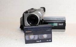 Video Kassetten digital Hi8 Digital8 Video8 VHS Super8 MiniDv MC-Tape VHS VHS-C