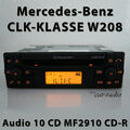 Original Mercedes W208 Radio Audio 10 CD MF2910 CD-R CLK-Klasse C208 A208 RDS