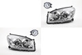 Scheinwerfer Set Halogen passend für Toyota Rav4 XA3 12/2008 -10 H11 HB3 +Nebel