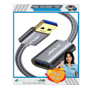 USB 3.0 Verlängerungskabel 2M | Vergoldete Stecker | 5Gbps